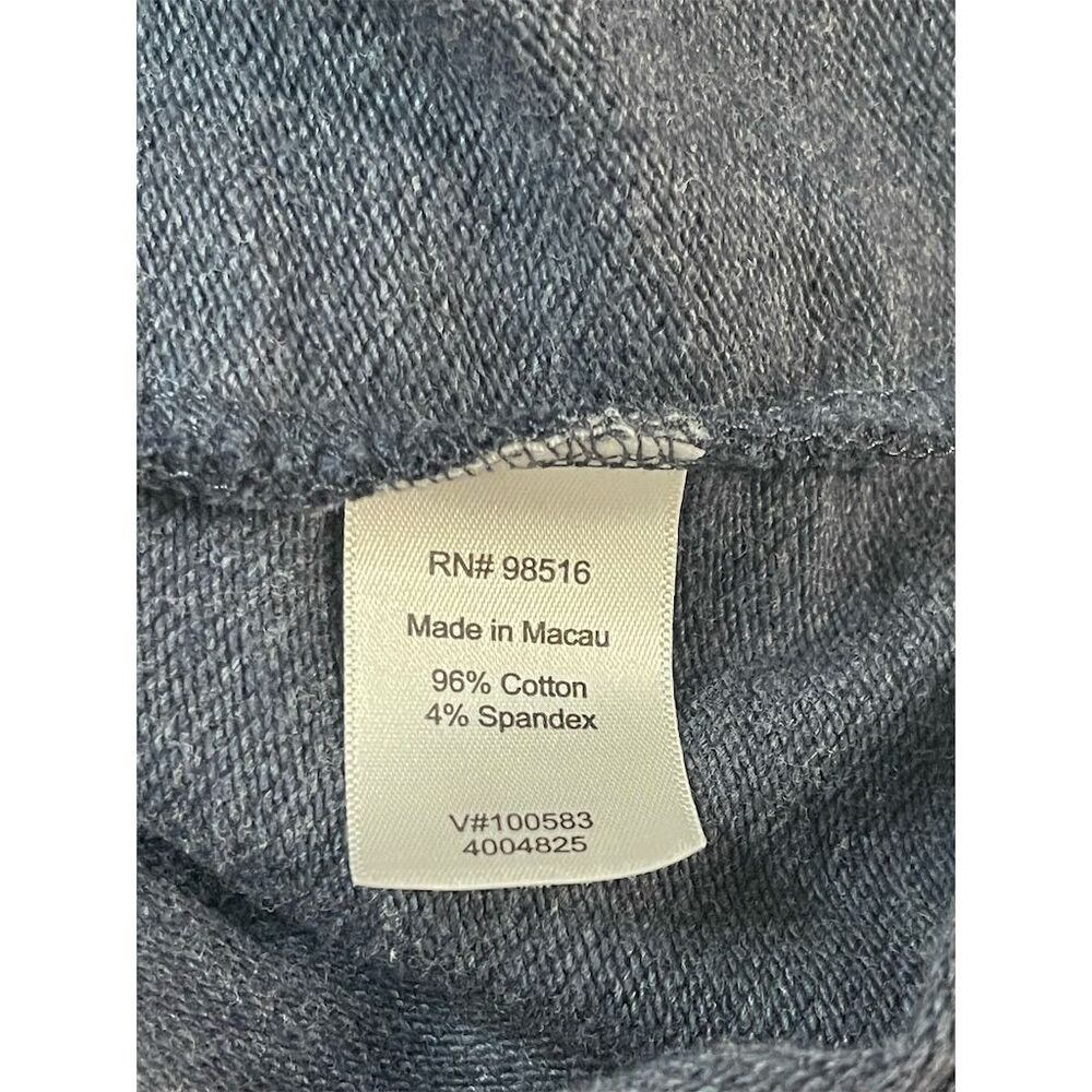 Coldwater Creek Women's Blue Gray Double Breasted Cotton Soft Peacoat Size M - Picture 11 of 14